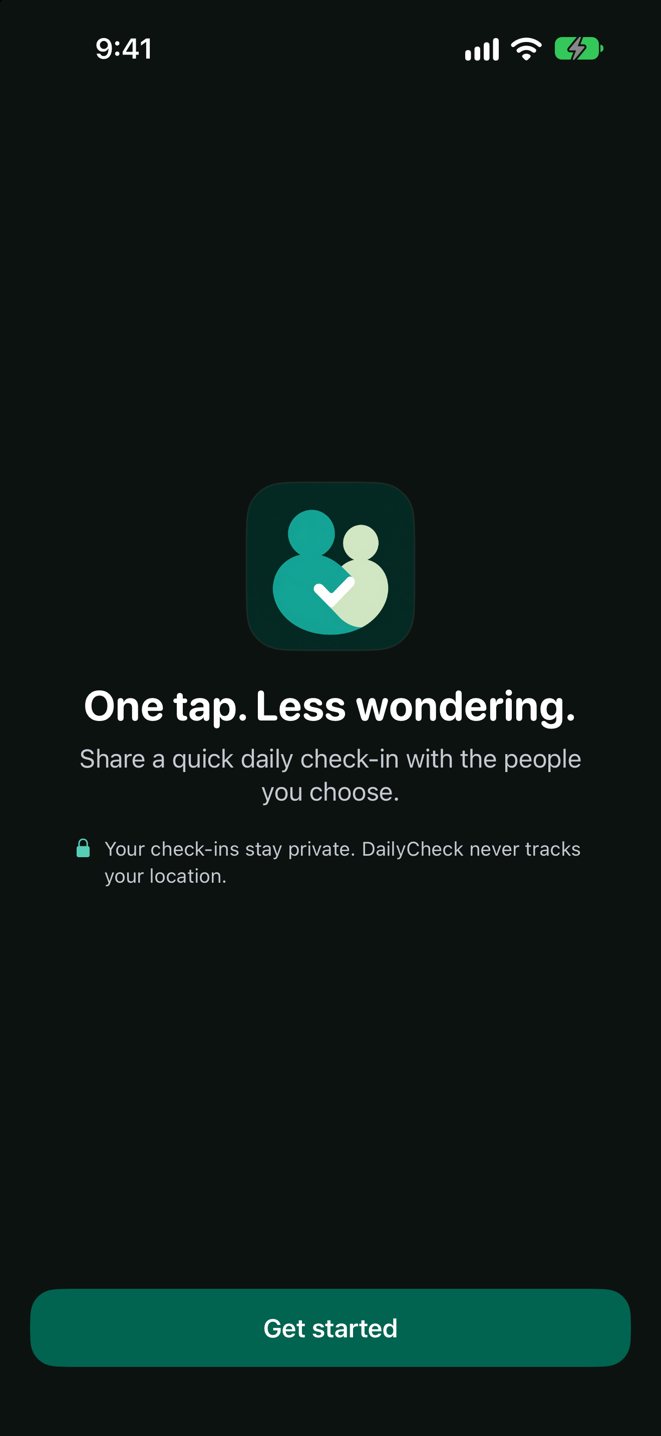 Does DailyCheck track location?